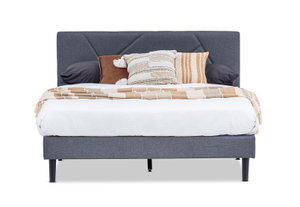 FRAZIER Dark Grey Double Bed