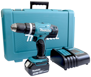 Makita DHP453SF 18V Cordless LXT Combi Drill With 1x 3.0Ah Li-ion Battery And Charger