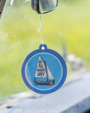 Lost Ships Air Freshener in Blue