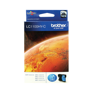 Brother LC1100HY-C Cyan Ink Cartridge - LC1100HYC