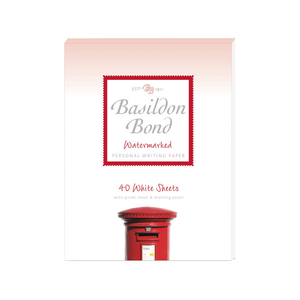 Basildon Bond White Writing Pad 178 x 137mm (Pack of 10) –