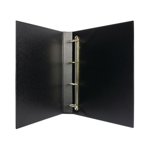 Black A4 25mm 4 D-Ring Presentation Binders  Pack of 10 -
