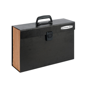 Bankers Box Black Expanding Handifile - 9351501