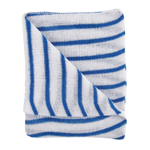 Blue/White 406 x 304mm Hygiene Dishcloths (Pack of 10) - 100755