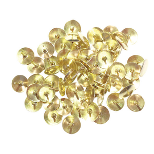 Brass Drawing Pins 11mm (1000 Pack) WS26320