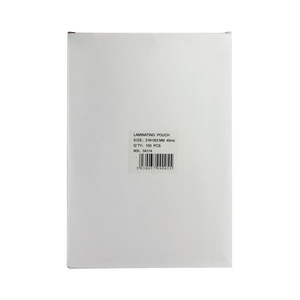A4 Lightweight Laminating Pouches  Pack of 100 - WX04114