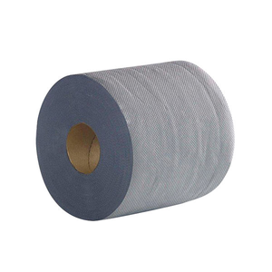 2Work 2-Ply Centrefeed Roll 100m in Blue (Pk 6) 2W03010