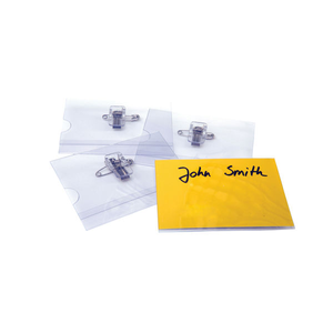 Announce Combi Clip Name Badge 40 x 75mm Pack of 50 - PV00917