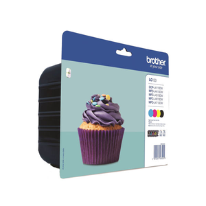 Brother LC-123 Ink Cartridge Multipack - LC123VALBP
