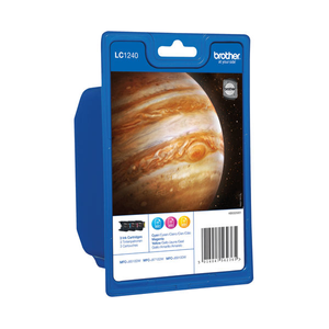 Brother LC-1240 Rainbow Ink Cartridge Multipack - LC1240RBWBP
