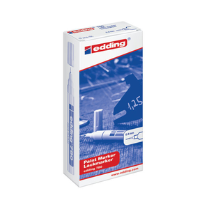 edding 780 White Extra Fine Paint Markers Pack of 10 - 780-049