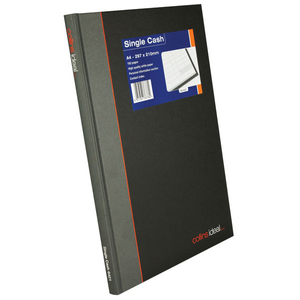 Collins Ideal Casebound A4 Single Cash Book  192 Pages - 6421 |