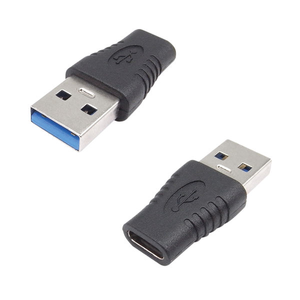 Connekt Gear USB 3 Adapter A Male to Type C Female + OTG Black