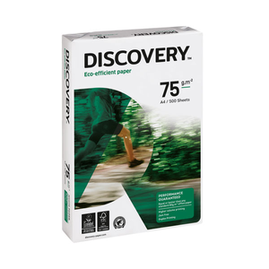 Discovery A4 White Paper 75gsm Pack of 2500 - 59908