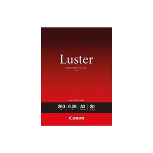 Canon Pro Luster A3 Photo Paper 260gsm (Pack of 20) - 6211B007