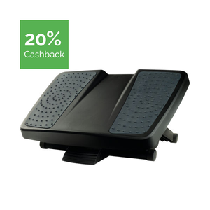 Fellowes Professional Series Black Ultimate Footrest - 8067001