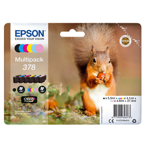Epson 378 Ink Cartridge Multipack - C13T37884010