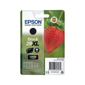 Epson 29XL High Capacity Black Ink Cartridge - C13T29914012