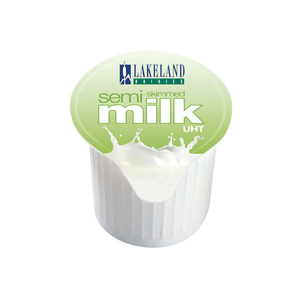 Lakeland Semi-Skimmed Milk Pots Pack of 120 - A00879
