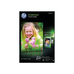 HP Everyday 10 x 15cm Glossy Photo Paper  200gsm  Pk 100 -