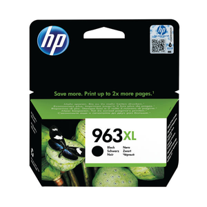 HP 963XL High Capacity Black Ink Cartridge - 3JA30AE