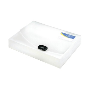 Rapesco Clear Rigid A4 Wallet Box File 60mm - HT17041