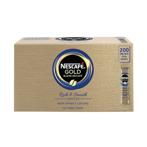 Nescafe Gold Blend One Cup Decaf Coffee Sachets  Pk200 -
