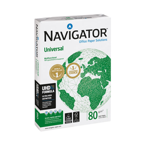 Navigator Universal A4 White Paper  80gsm  Pk of 2500 - NAVA480