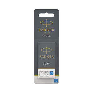 Parker Blue Quink Permanent Ink Cartridges  Pack of 60 -