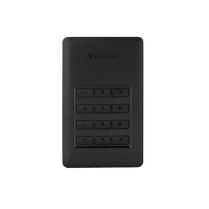 Verbatim 2TB Store n Go Secure Portable HDD USB 3.1 Hard Drive