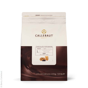 Callebaut dark chocolate bakestable chips - 2.5kg