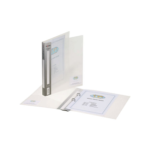 Snopake 25mm A4 Clear 2 Ring Binder (Pk 10) 10183