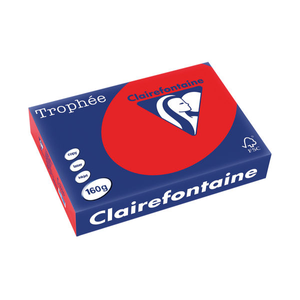 Trophee Coral Red A4 Card (Pack of 250) – 1004C