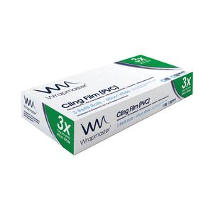 Wrapmaster 4500 450mm x 300m Cling Film Refills  Pack 3 - 31C81