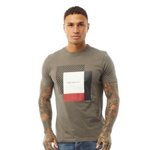 883 Police Mens Feldo T-Shirt Khaki