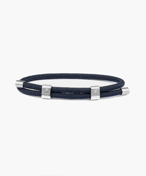 Little Lewis DBL Navy | Silver - M 18-19cm