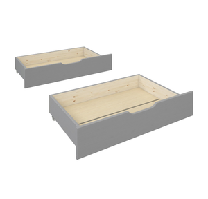 Noomi Nora Set of Under Bed Drawers Grey (FSC-Certified)
