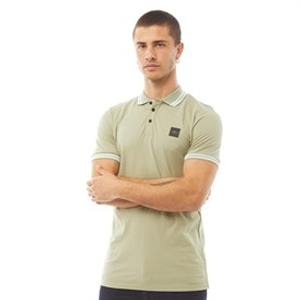 Avant Garde Mens Relate Polo Shirt Sage