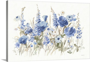 Wildflowers in Bloom I Blue