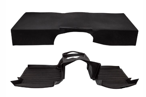 Moulded Matting System for Defender Puma 2.4 TDCI - Black