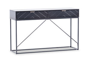 HARDING Black Sofa Table