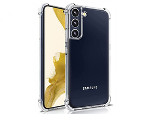 Gel Case with Bumper Edges for Samsung Galaxy S22 - Clear