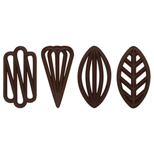 Barbara Decor dark chocolate special decor - 600 pieces
