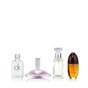 Calvin Klein 4 Piece Miniature Gift Set - 0.50 oz.