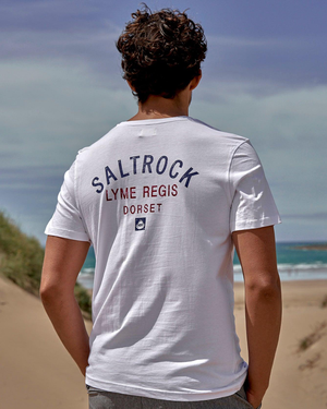 Location Mens T-Shirt Lyme Regis White