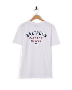 Location Padstow Mens T-Shirt in White