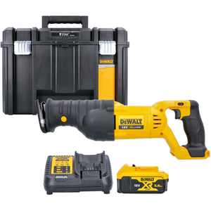 DeWalt DCS380 18V XR Li-ion Cordless Reciprocating Saw With 1 x 5.0Ah Battery, Charger & Case