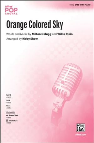 Orange Colored Sky - SATB