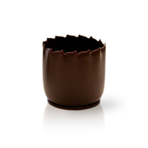 Dobla dark chocolate thimble cup - 72 pieces