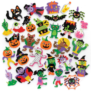 Halloween Foam Stickers (Pack of 200)